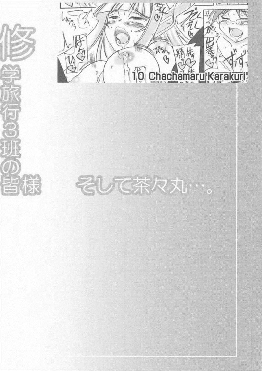 修学旅行3班の皆様 そして茶々丸…。 2ページ