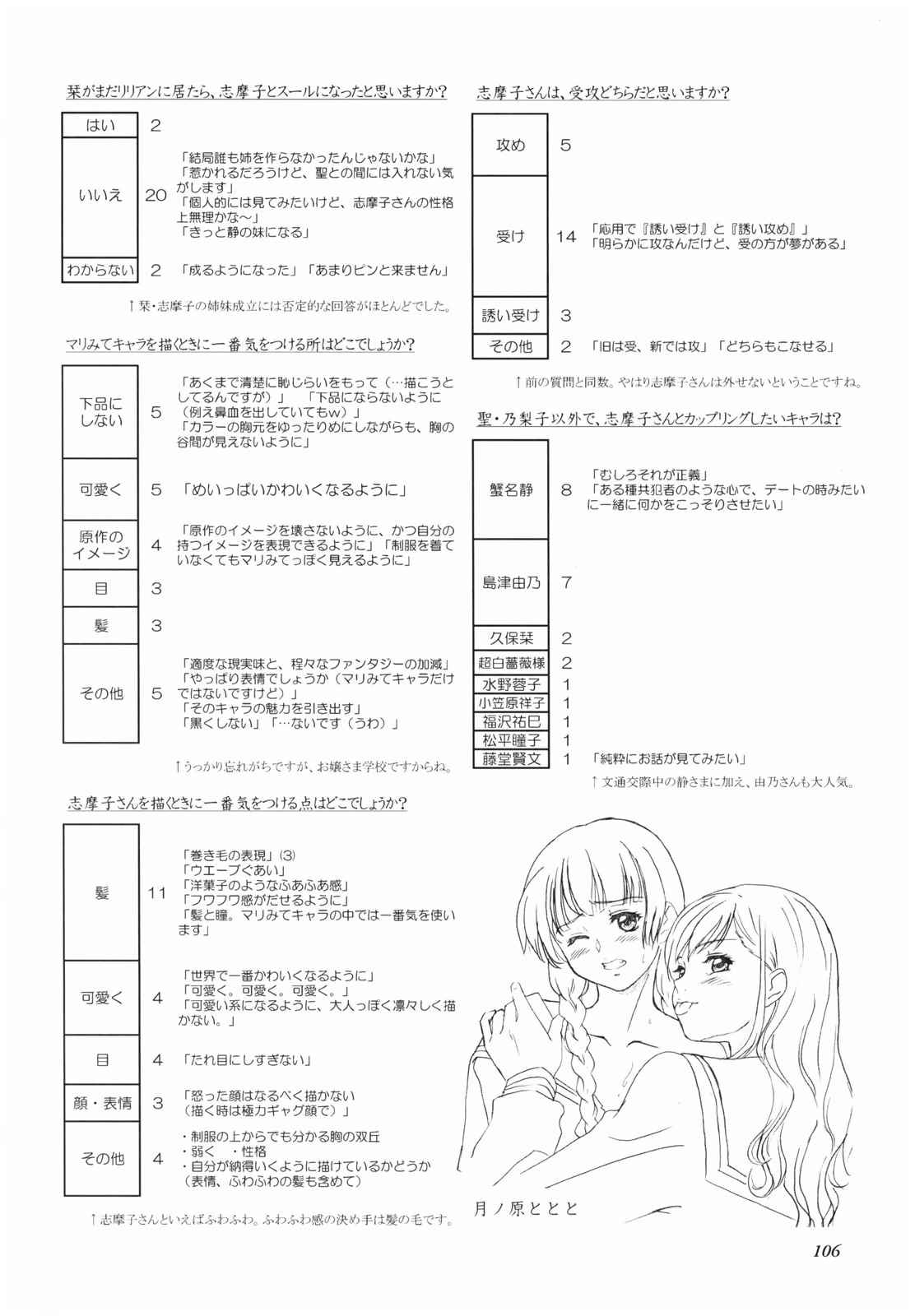 白薔薇さまと呼ばないで 105ページ