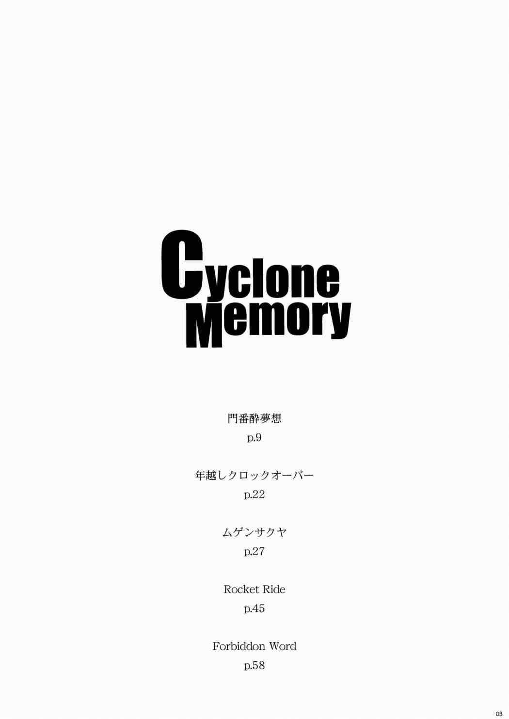 Cyclone Memory 2ページ