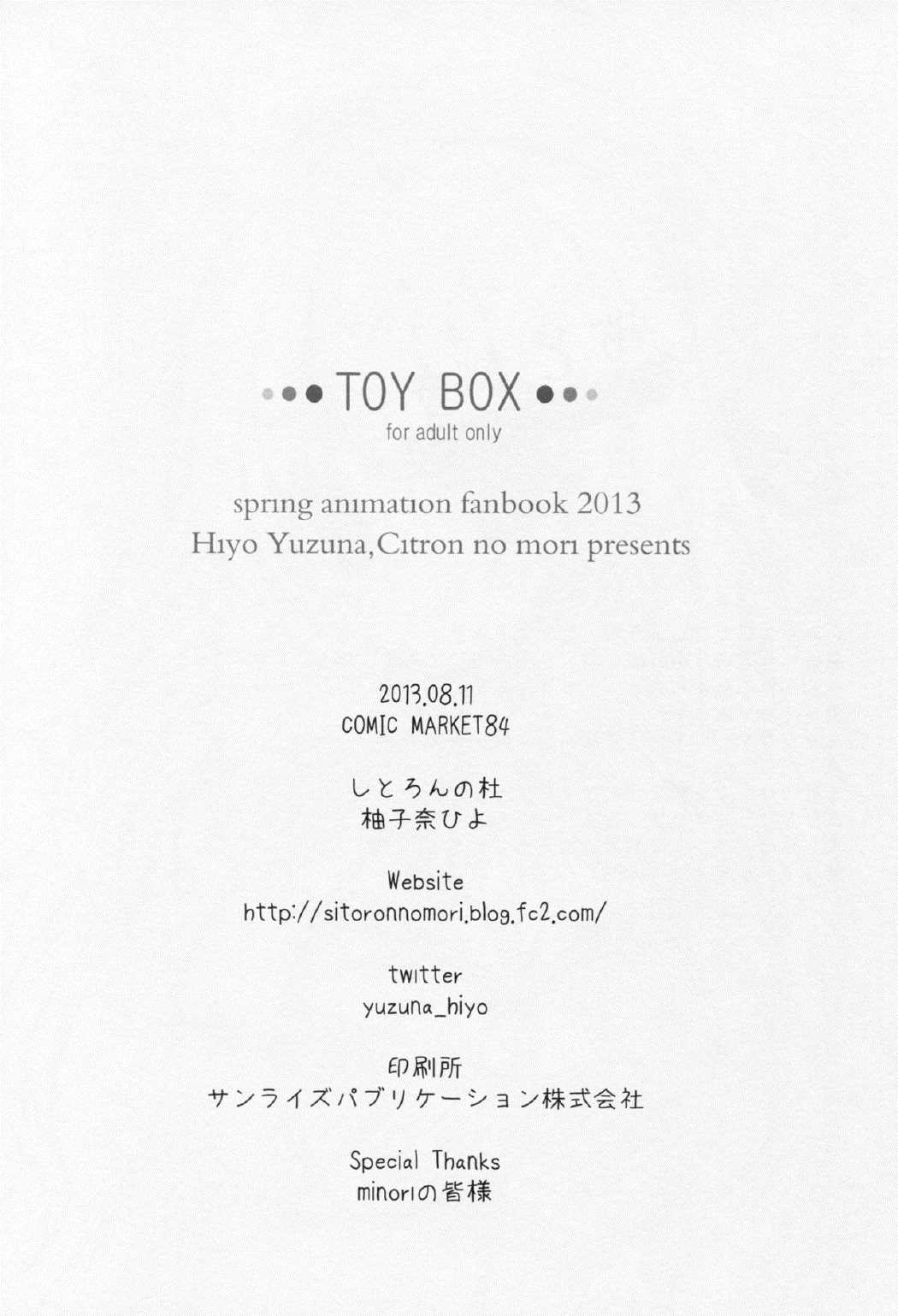 TOY BOX 17ページ