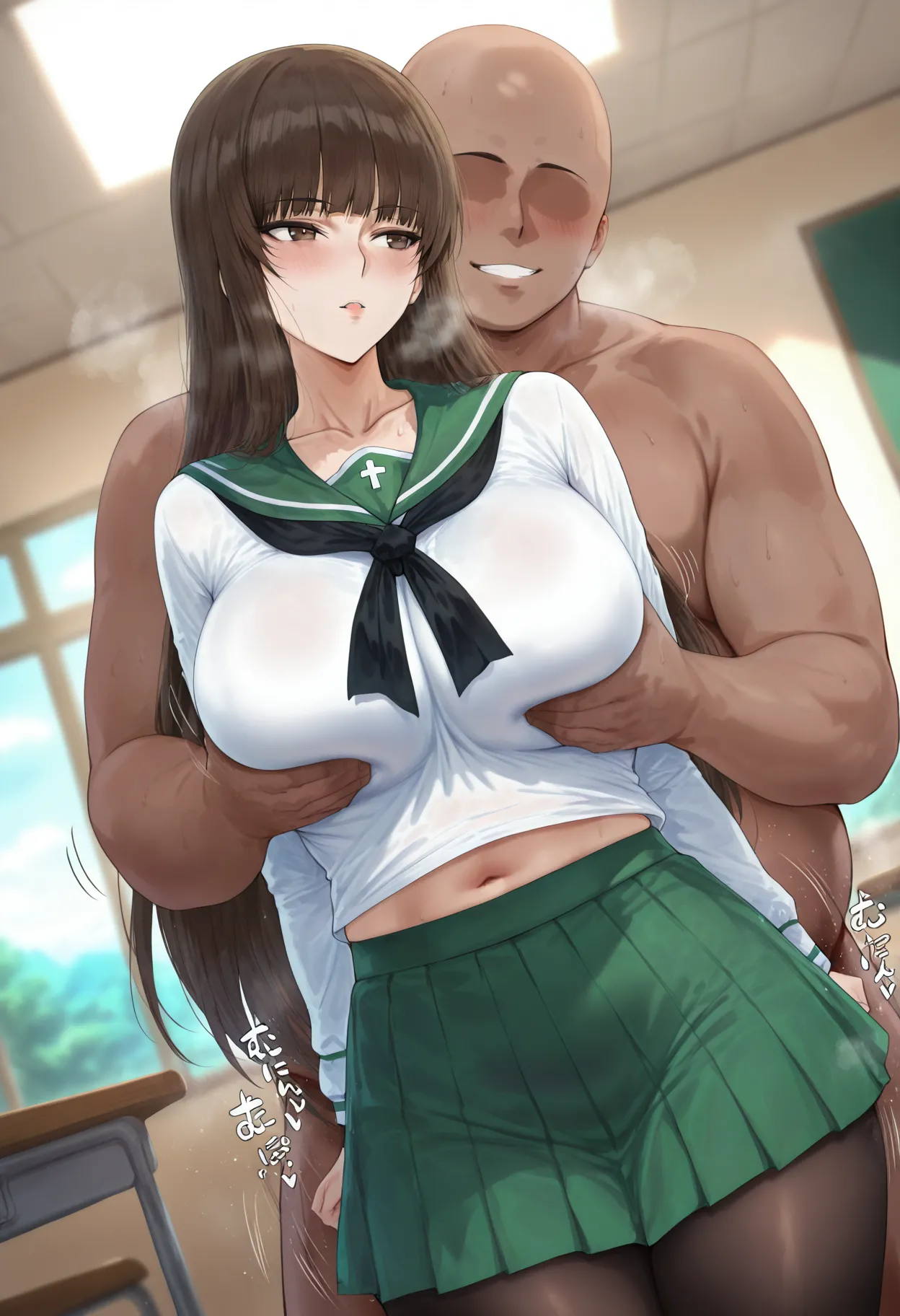 (人妻系列)Shiho Nishizumi:西住志穗 7ページ