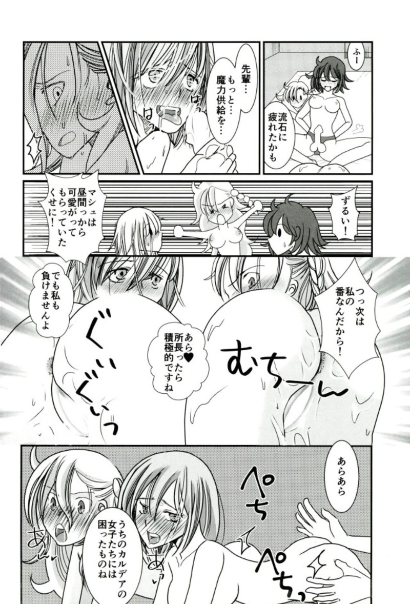 カルデア冬の百合まつり 15ページ