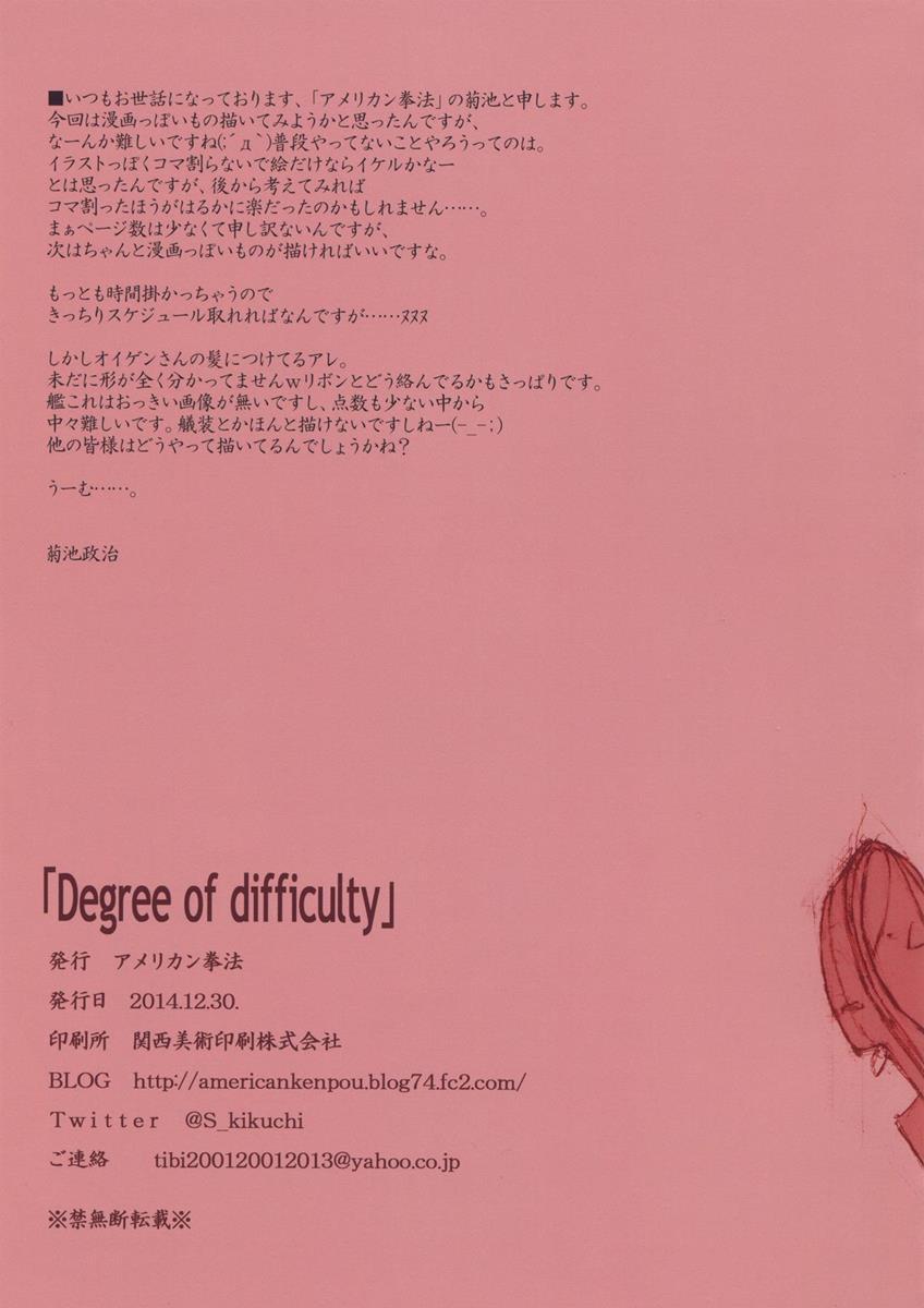 DEGREE OF DIFFICULTY 21ページ