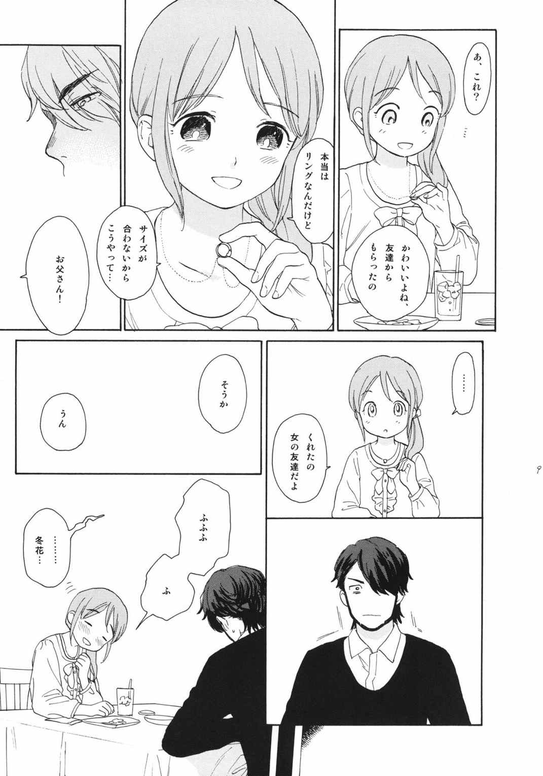 彼女の王国 8ページ