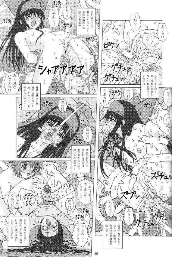JUNK 〜淫縛乃巫女〜 34ページ