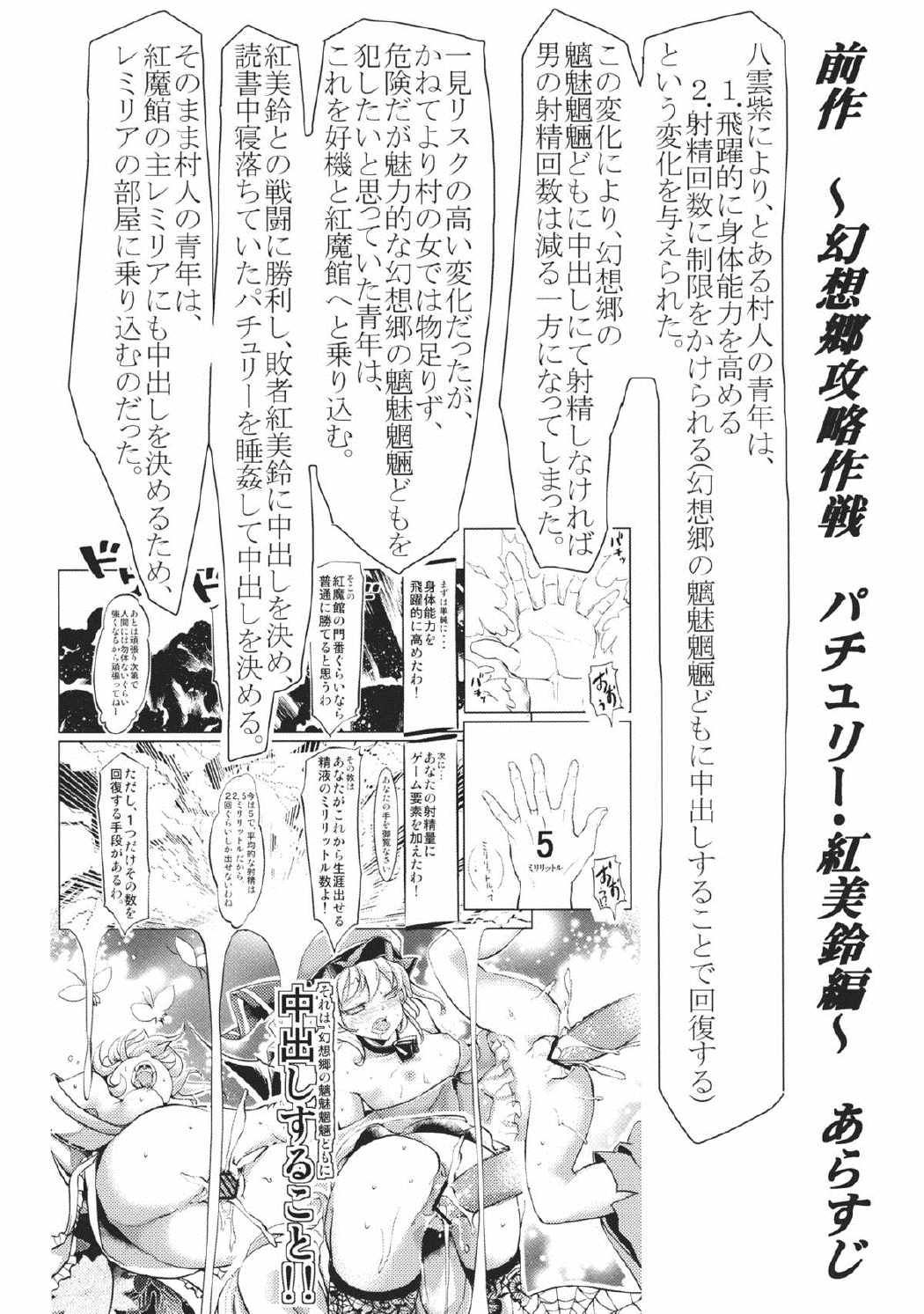 幻想郷攻略作戦　咲夜・レミリア・フラン編 3ページ