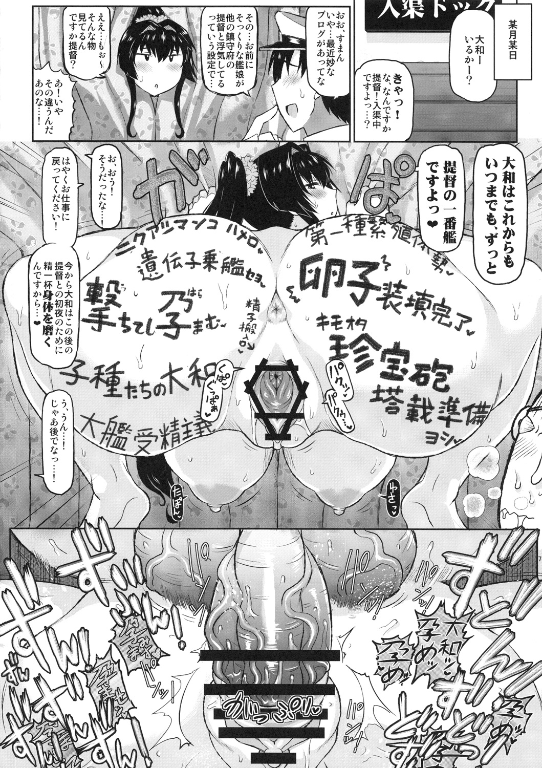 艦娘絶対受精作戦報告書 純真むちむち爆乳艦娘達がひたすら他所の鎮守府のキモオタ提督に着弾放精！ 71ページ