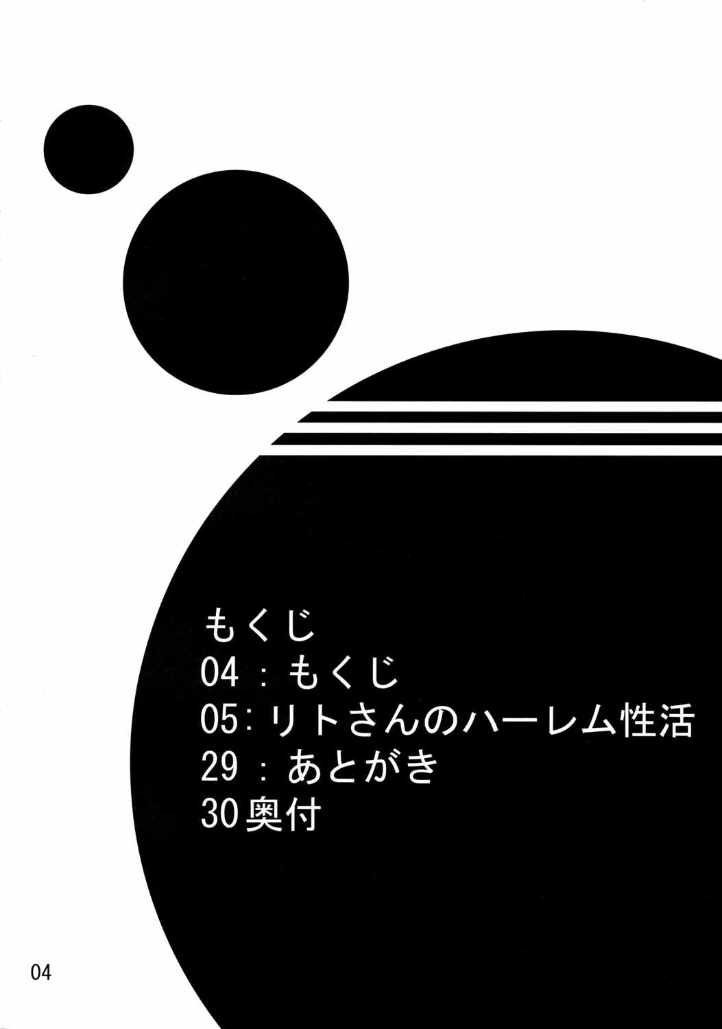 リトさんのハーレム性活 3ページ