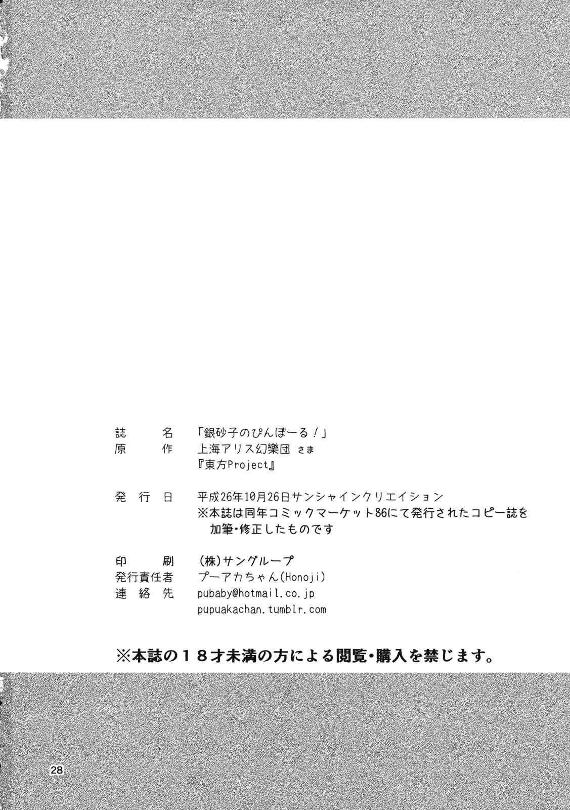 銀砂子のぴんぼーる 29ページ