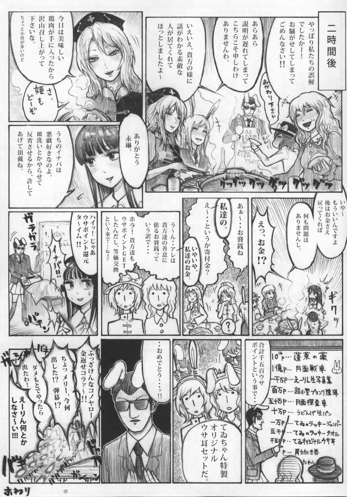 東方ギャグ漫画大全 120ページ