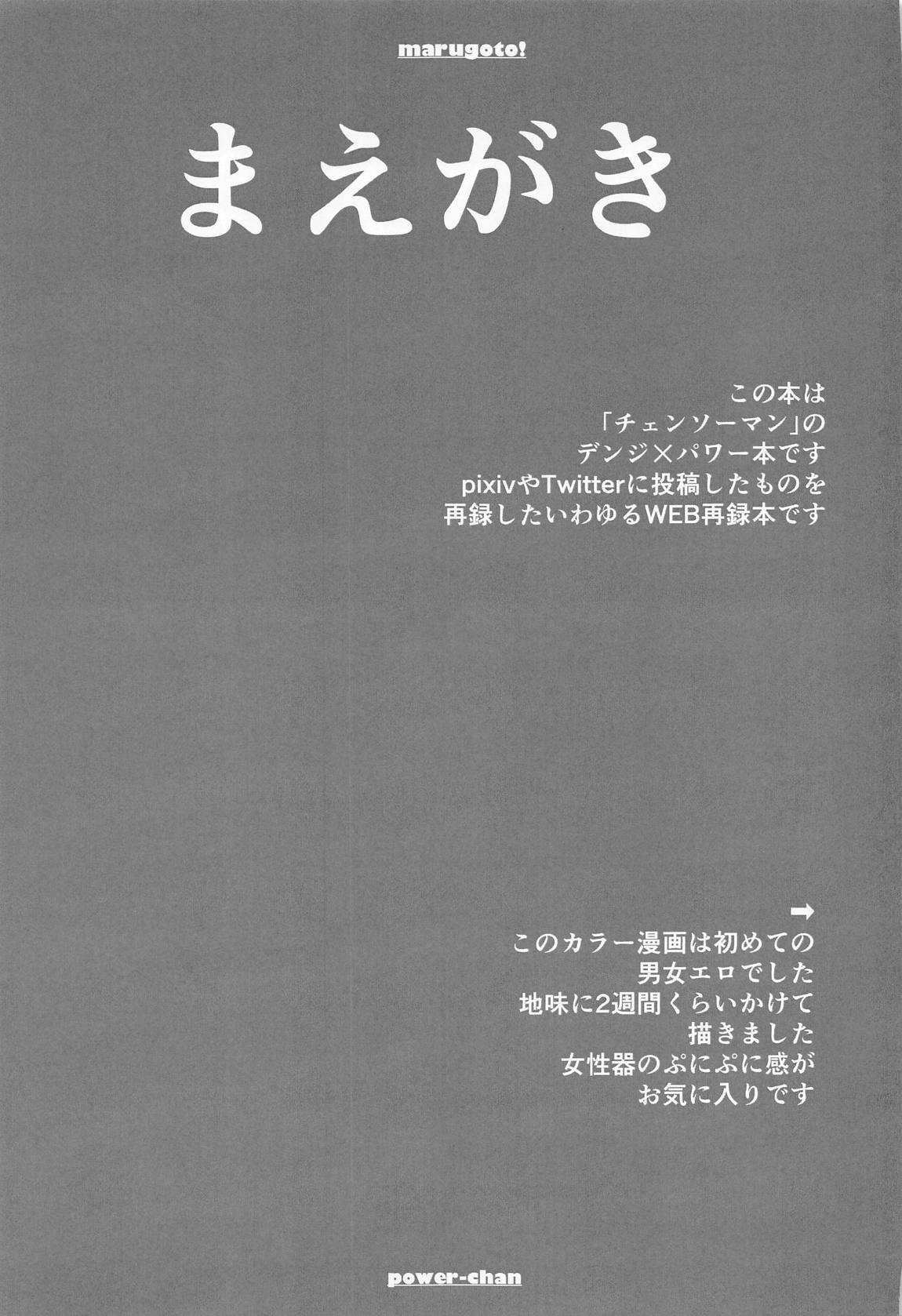 まるごと一冊デンジ×パワー 6ページ