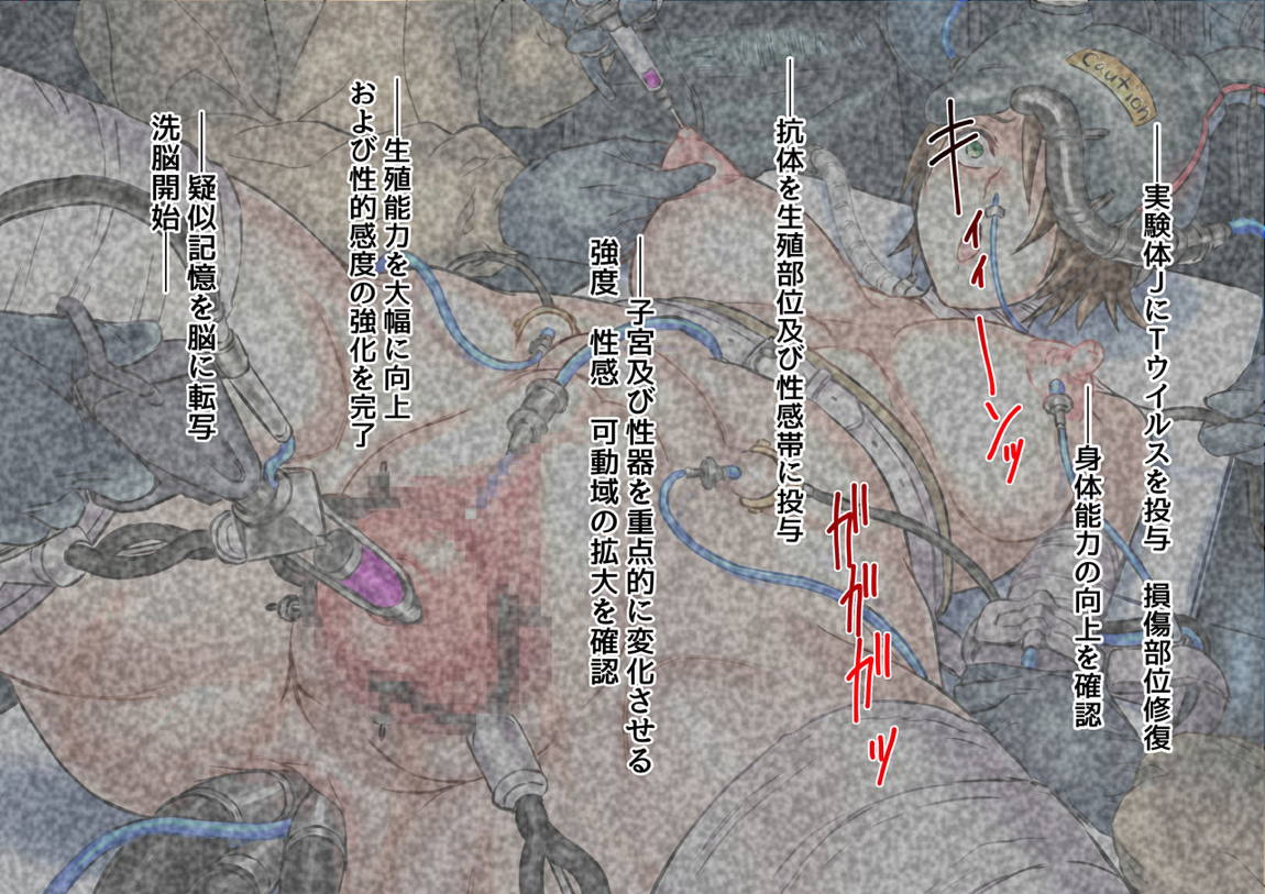 実験体J秘匿洗脳改造実験ファイル 19ページ