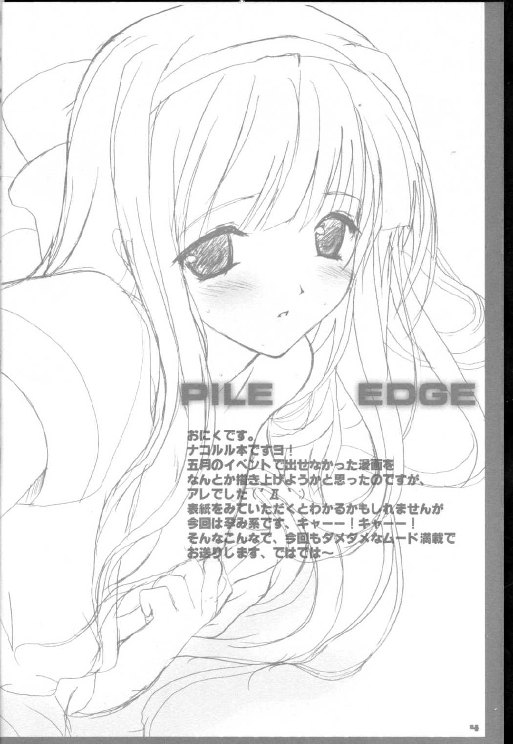 PILE EDGE 2003SUMMER 3ページ