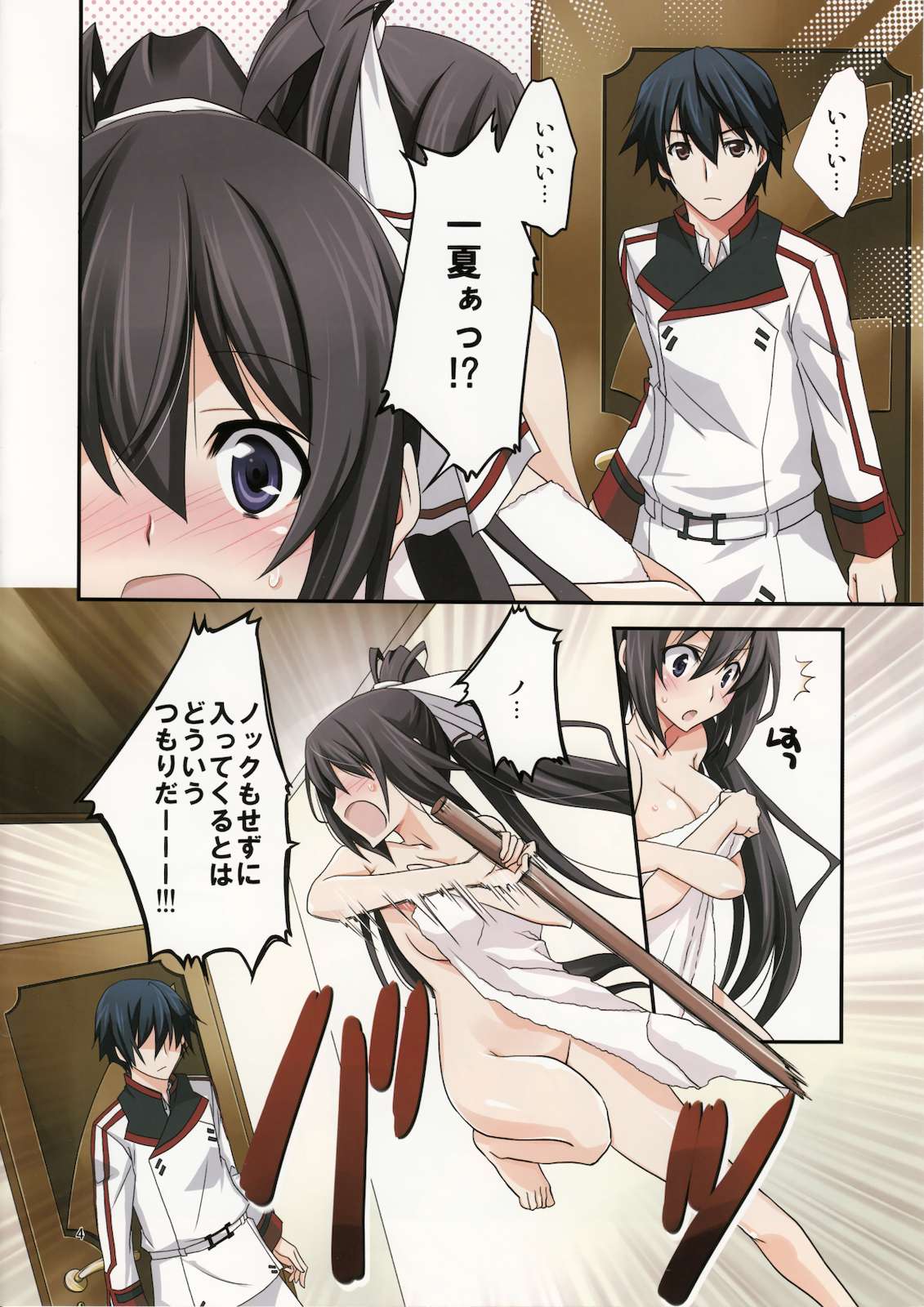 Burst Up！Infinite Stratos FAN BOOK 3ページ