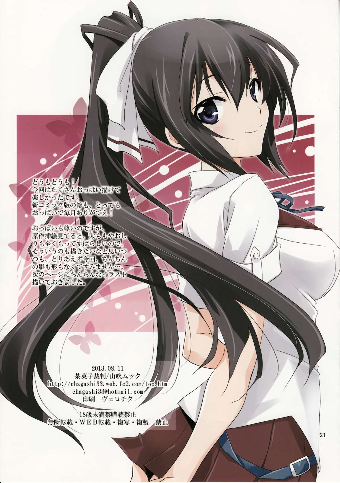 Burst Up！Infinite Stratos FAN BOOK 19ページ