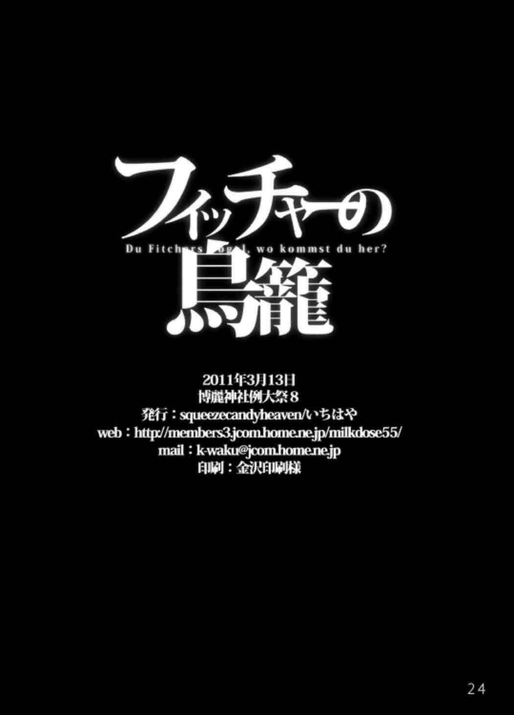 フィッチャーの鳥籠 25ページ