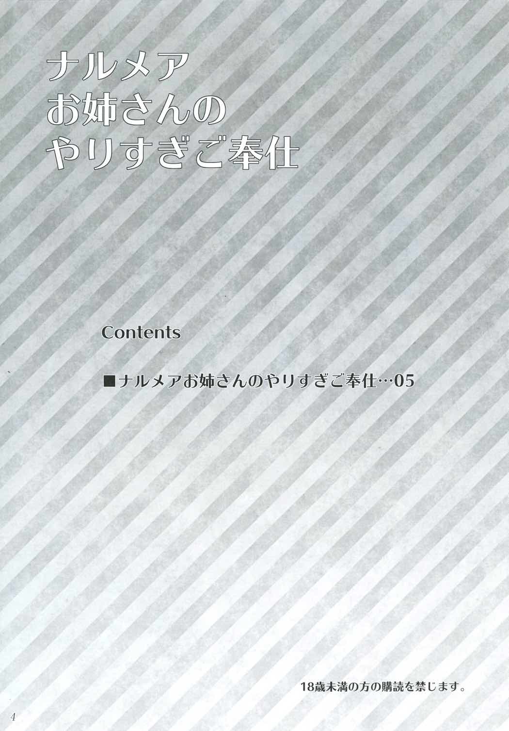 ナルメアお姉さんのやりすぎご奉仕 3ページ