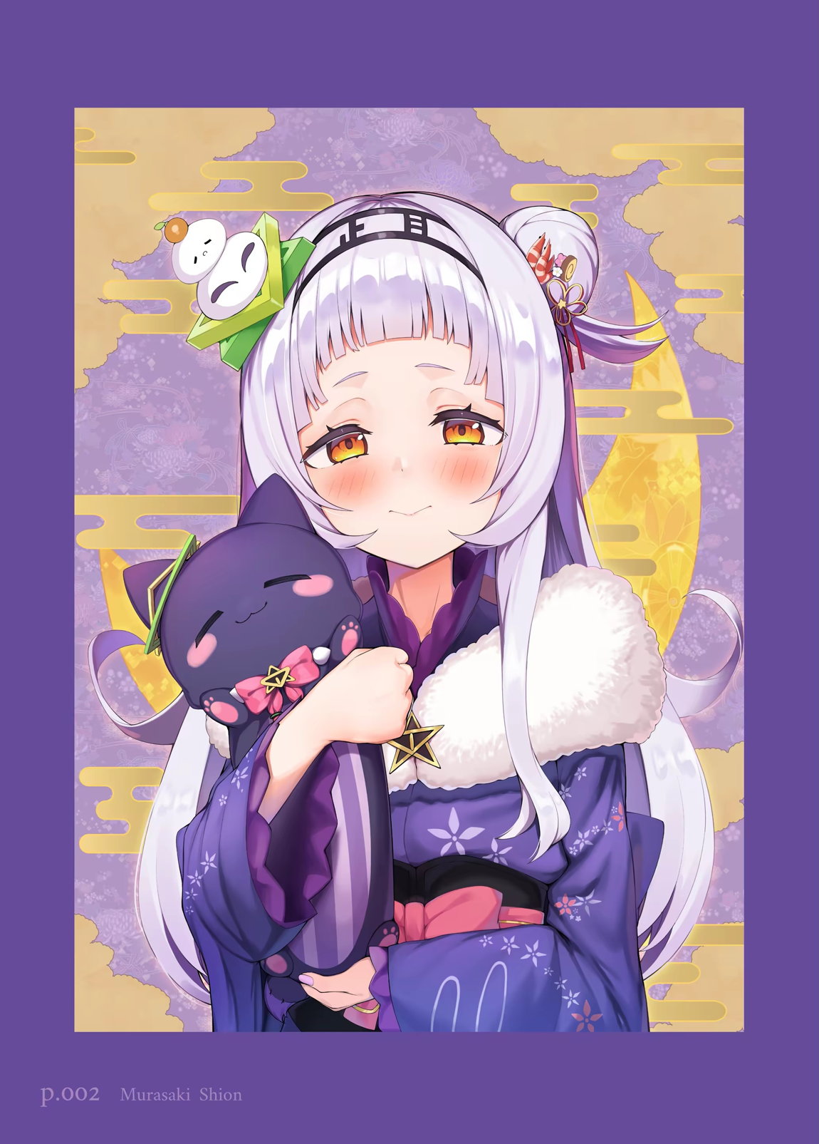 MURASAKI SHION & HoloLive Illustrations 3ページ