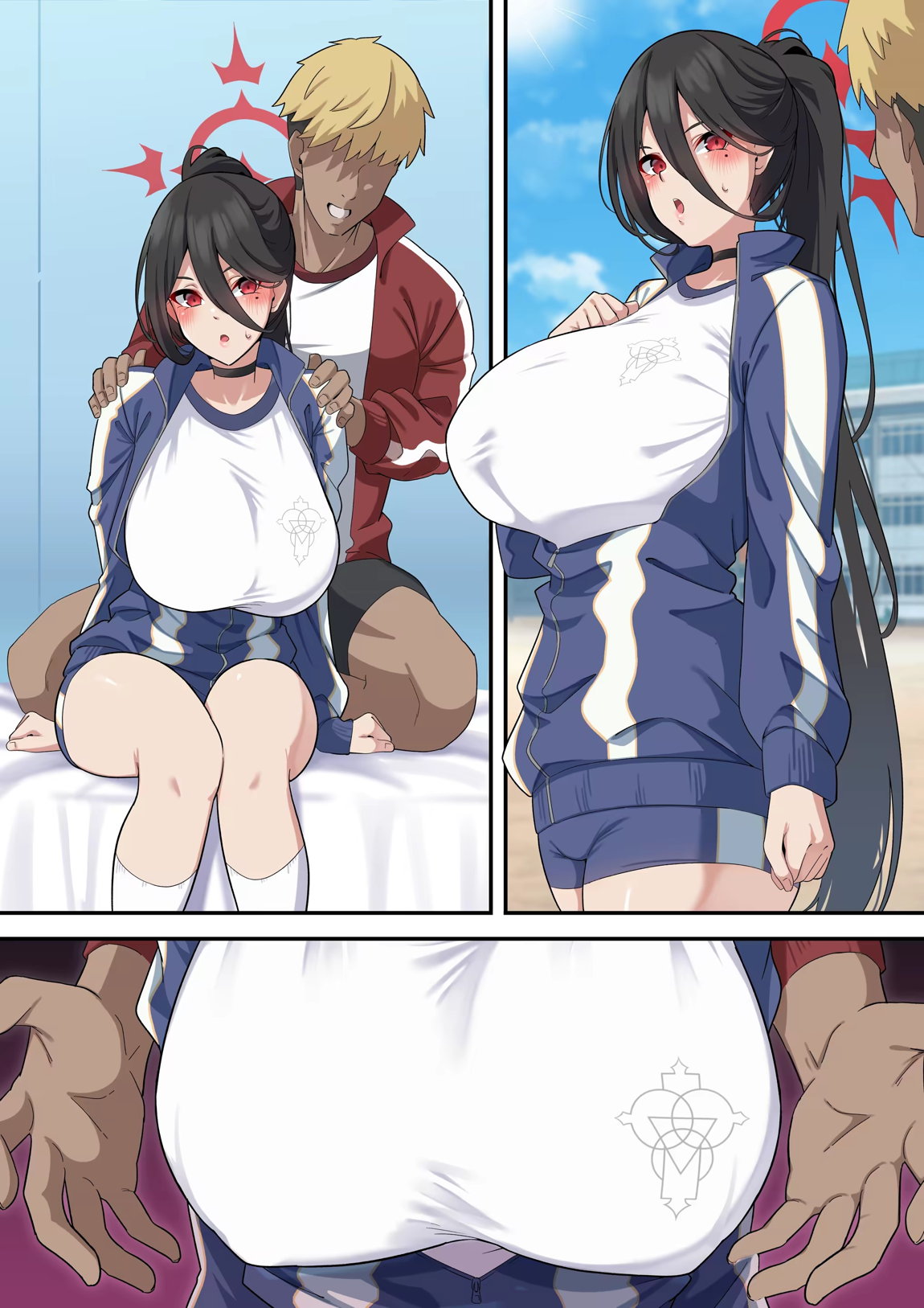 僕のむちむち爆乳生徒たちの本当の姿 71ページ