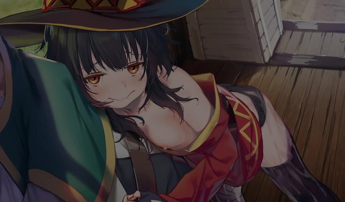 このいやらしい 淫夢を魔女っ娘に！MP切れでカズマの背中でぐったり中のめぐみんが馬車の中で 集団痴漢に遭うやつ 52ページ