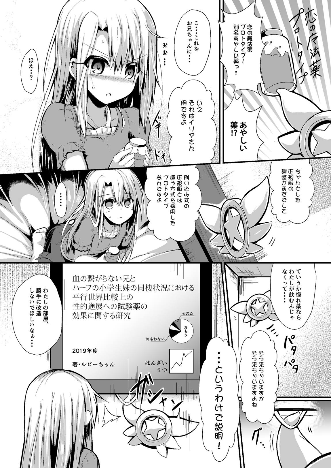 いもうとはお兄ちゃんと将来的にフラグをたてたい 5ページ