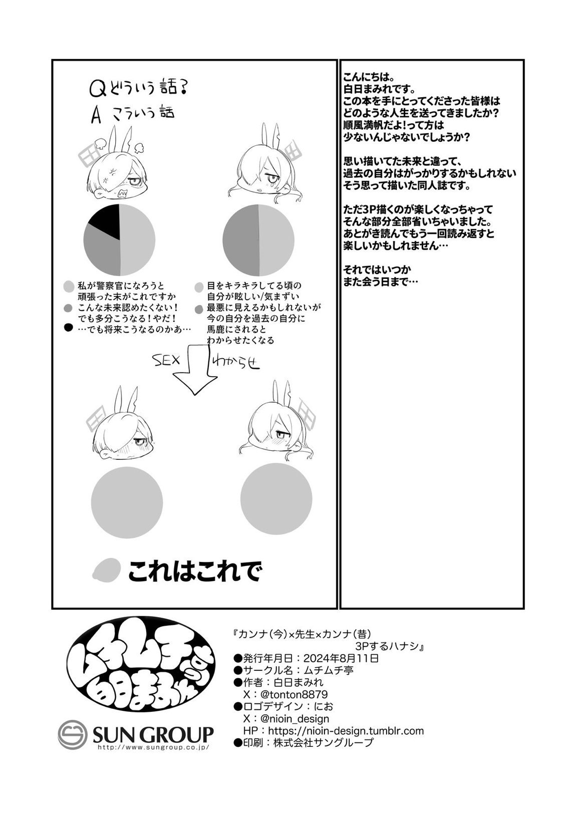 カンナ(今)×先生×カンナ(昔)3Pするハナシ 28ページ