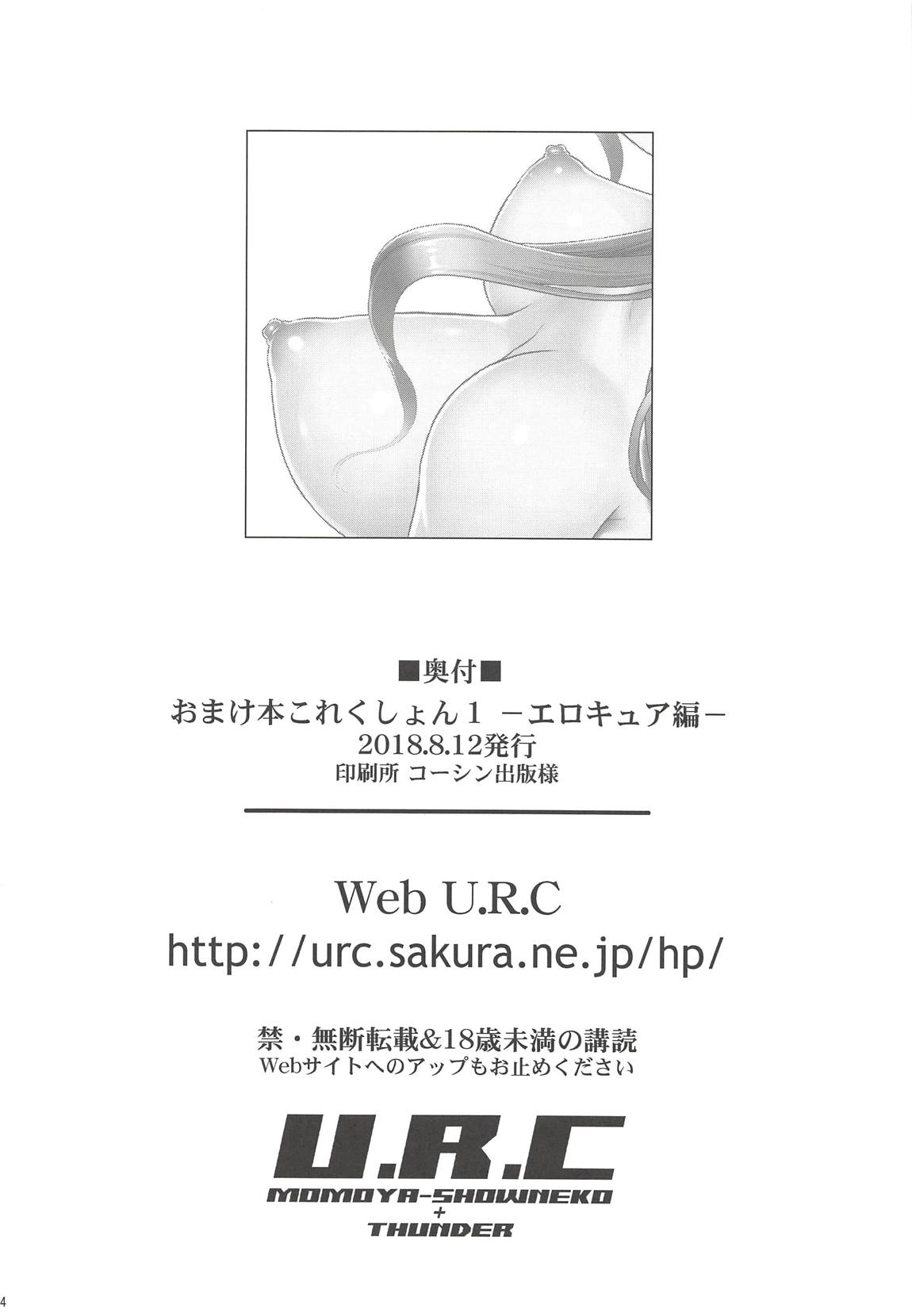 おまけ本これくしょん1 -エロキュア編- 33ページ
