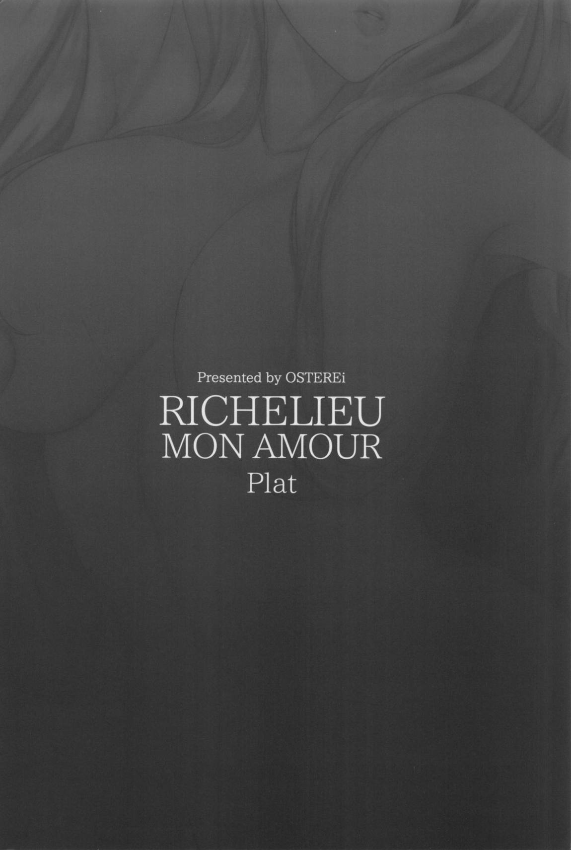 RICHELIEU MON AMOUR Plat 29ページ