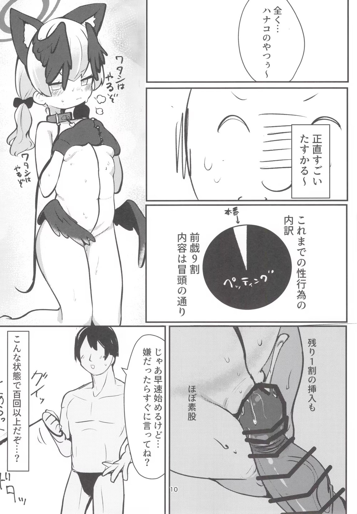 獣性えくすぷろーじょん 9ページ