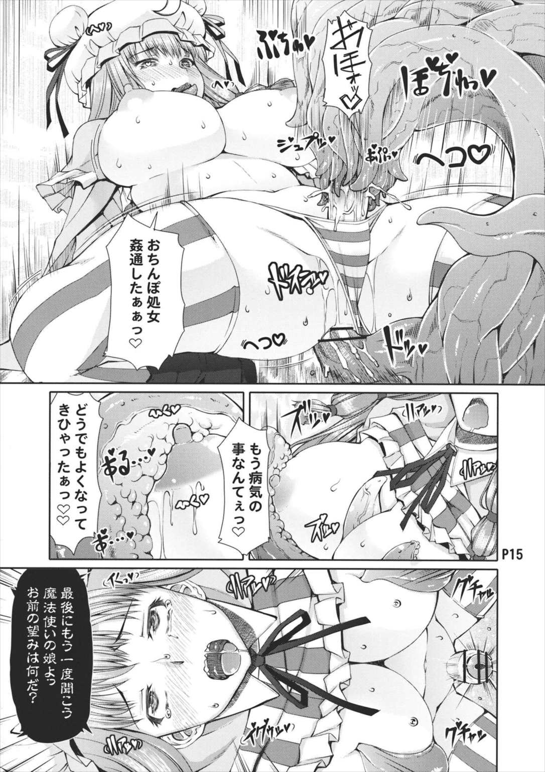 ふたなりすと東方 16ページ