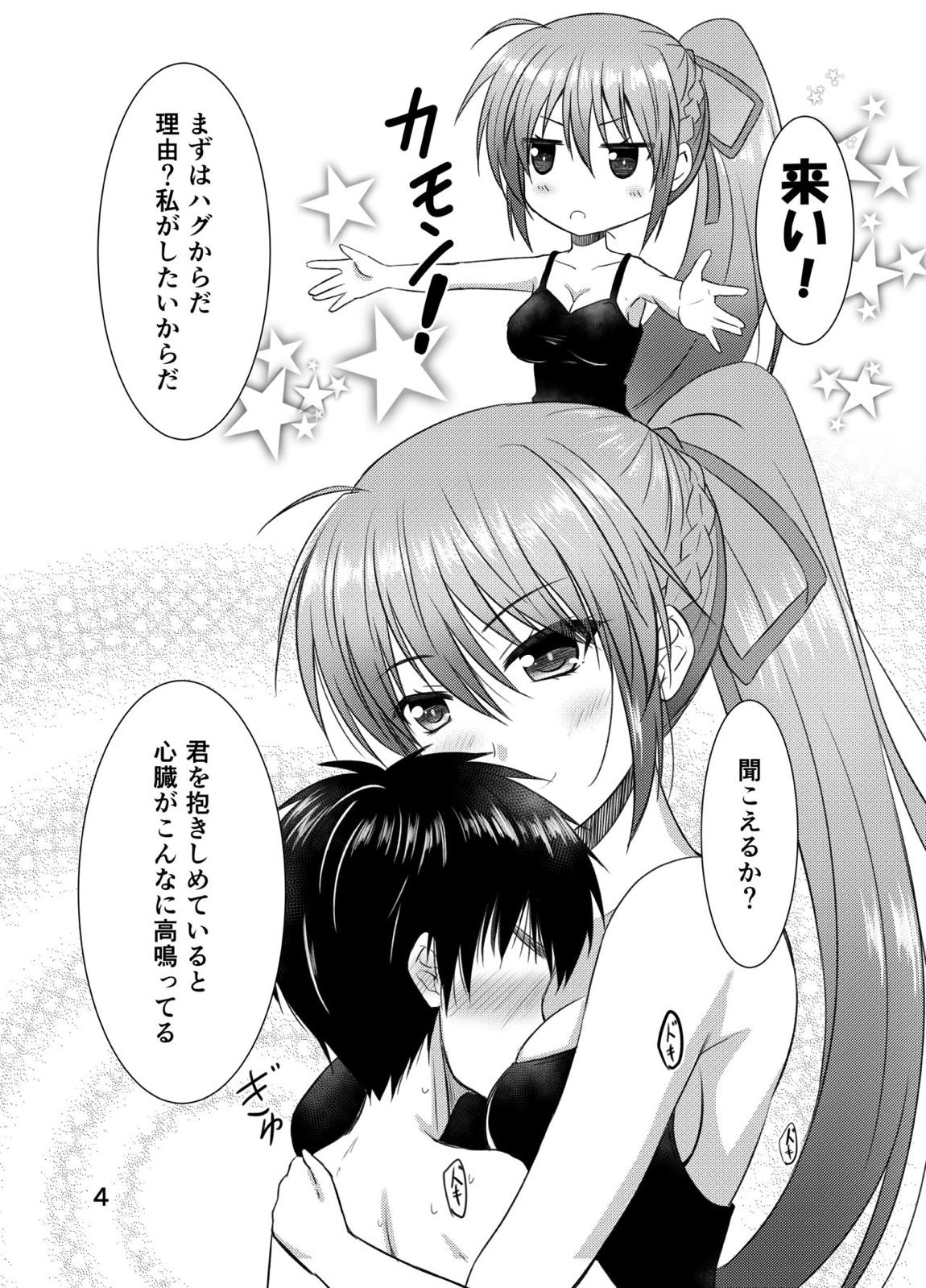 シグナムお姉さんがあなたくんに教えるセックスのてほどき 3ページ