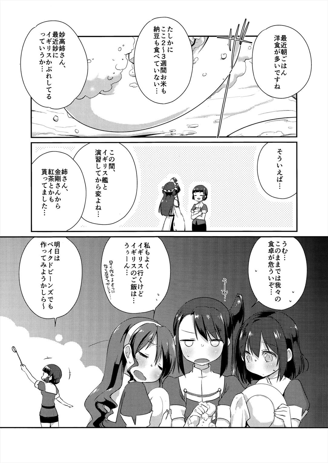 艦娘日誌-妙高型の一日- 6ページ