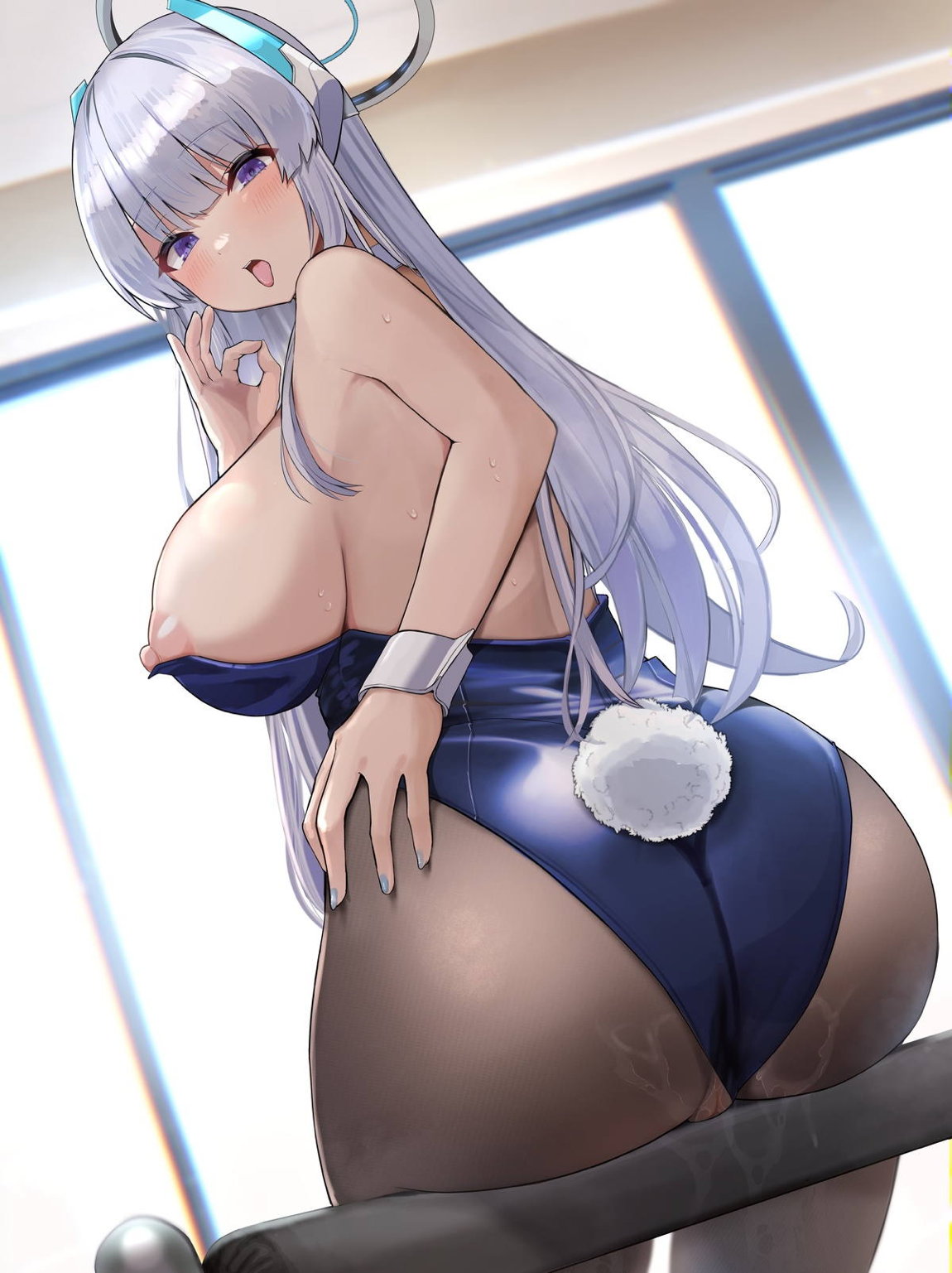 バニーコスで激しくえっちなイラスト差分 8ページ