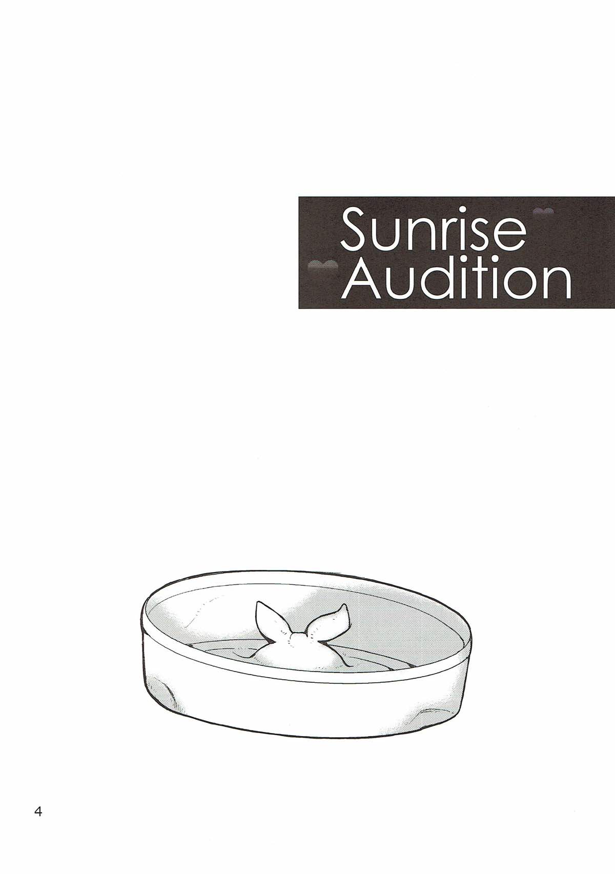 Sunrise Audition 3ページ