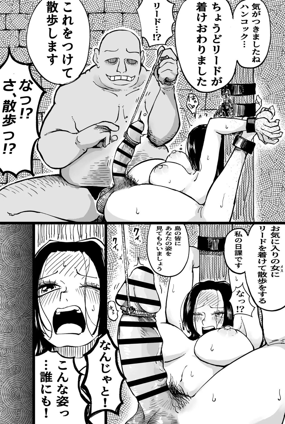 ハチノスで変態能力者に捕まるハンコック 5ページ