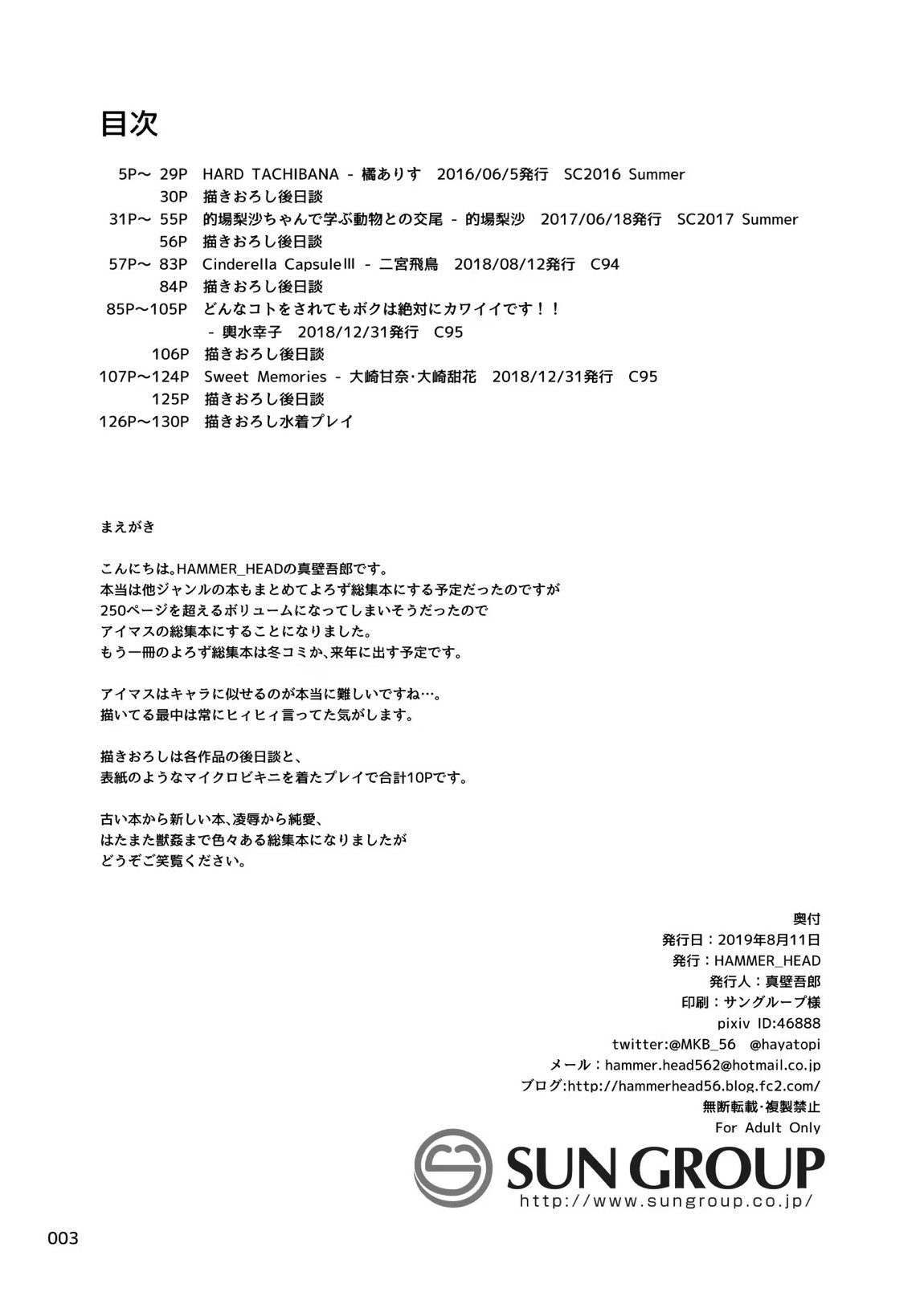 HAMMER HEAD総集編Vol.3 2ページ