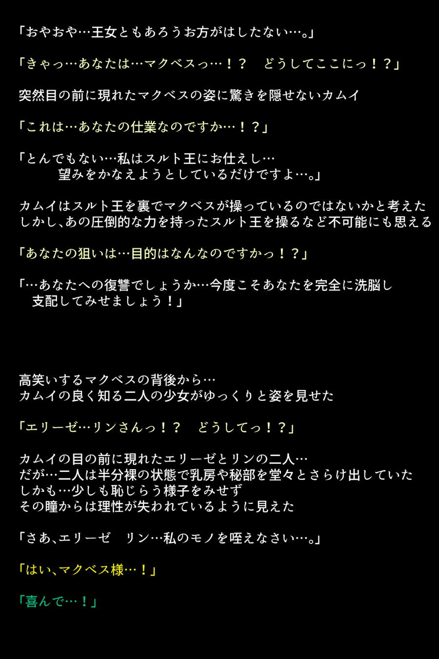 洗脳されてしまった王女と仲間たち 23ページ